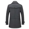 Men's Wool Blends High Quality Winter Coats Male Business Casual Trench Men Cashmere Jackets Overcoats 4 sfewfb 231017