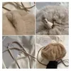 Sacs de soirée Mode d'hiver sac en fausse fourrure femmes moelleux en peluche nuage sac de luxe marque femme épaule sac à bandoulière concepteur dames sac à main 231017