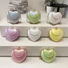 Evening Bags 2023 Candy Color Heart Shape Tote European Brand Designer Luxury Party Wedding Bag Fashion Clutch Shoulder Crossbody 231017