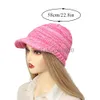 Vrouwen Casual Mutsen Voor Meisjes Winter Warm Houden Caps Stiksels Outdoor Pluche Hoeden Gehaakte Gebreide Beanie Cap Outdoor