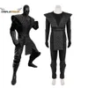 Cosplay cosplay mortal kombat noob saibot cosplay kostüm kıyafeti oyunu yetişkin kostüm ninja siyah savaş maskesi kostüm outfitcosplay