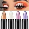 Eye Shadow Pearlescent Eyeshadow Pencil Waterproof Long Lasting Glitter Shimmer Pen Eyeliner Stick Eyes Makeup Tools 231017