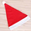 Cappello natalizio all'ingrosso per bambini adulti Cappello natalizio rosso decorazione regalo Babbo Natale travestimento oggetti di scena N7CJ