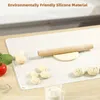 Rolling Pins Pastry Boards Oversize 80/70/65/50cm Silicone Baking Mat Rolling Kneading Pad Pastry Tool Crepes Pizza Dough Non-Stick Silicone Mat Oven Liner 231018