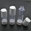 20st/parti 15 ml Liten tom plast Luftlös emulsionskräm Lotion Airless Pump Bottle Cosmetic Prov Packaging Container SPB92 VQAST UMJBB