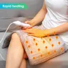 Other Massage Items Electric Heating Pad Warmer Heated Mat Large Thermal Blanket Shoulder Neck Back Heating Shawl Wrap Pain Relief Temperature 231017