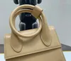 Evening Bags Beige Designer Small Smooth Genuine Leather Shoulder Bag Women Handle Top Purse Handbag With Strap Design Tote