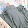 Couvertures Couvertures bébé couverture tricotée nouveau-né couvertures d'emmaillotage Super doux enfant en bas âge literie couette pour lit canapé panier