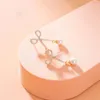 Studörhängen Trending Jewelry 2023 Girl Studs for Girls Party Fashion Women Bowknot Designer Earing Daily Bijoux Christmas Gift