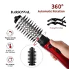 Secadores de cabelo 2 Cabeça substituível 360 Rotating AirFlow Air Brush Straightener Curler Ferro Volumizer Sopradores Secador Elétrico Pente 231017