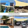 Tents and Shelters Sunshade waterproof and ultraviolet proof sunshade canvas awning is suitable for outdoor sunshade in summer garden 231018