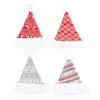 Wholesale Factory Outlet New Knitted Wool Thickened Plush Christmas Hat Adult Santa Hat Christmas Hat Decoration