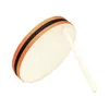 20*20CM Wood Hand Drum Dual Head with Drum Stick Percussion Musical Educational Toy Instrument for KTV Party Kids Toddler SN4485