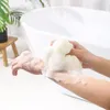 Ny ankomst Big Size Bath Ball Exfoliating Scrubber Soft Shower Mesh Foam Sponge Body Skin Cleansing Healthy Massage Brush Badrumstillbehör