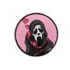 Skull Heart Iron on Patches Call Me Ghost Patch Patch Love Love Sew On Emblem DIY accessories for stest jetkets craft craft