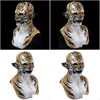 Party Masks Scary Tiger Animal Mask Halloween Carnival Night Club Masquerade Headgear Masks Classic Performance Cosplay Cost Dhgarden DHCG2