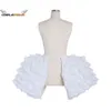 Cosplay Cosplay Medieval Victorian Rococo Gown Dress White Petticoat Bustle Crinoline Wedding Party Underdress Jupon Underskirt Pannier