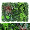 Dekorative Blumen, 40 x 60 cm, künstliche Pflanzenwand, 3D-Hintergrund, Simulation von Grasblättern, im Freien, Hochzeit, Patry, Dekoration, Teppich, Rasen, Zuhause