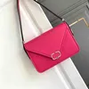 Sac à bandoulière de luxe pour femmes, sac à bandoulière de styliste de haute qualité, sac à main avec boucle dorée, portefeuille, accessoires Platinum de haute qualité en cuir véritable