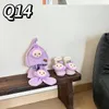 2023 new baby three-piece set Q series hat scarf baby shoes cashmere solid color cartoon warm Fashion designer brand AAAAAAA