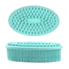 Spazzola per il corpo in silicone Asciugamano da bagno per bambini per il corpo Scrubber per il corpo in silicone Scrubber per la schiena 122014