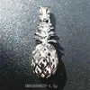 Продаю высокое качество стерлингового серебра 925 пробы кулон с ананасом ожерелье для женщин мужчин подарок детям 210524264o