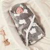 Täcken vinterfleece varm täcke för född sängkläder baby swaddle wrap flanell lamm mjuk baby barnvagn filt manta bebe 231017