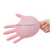 Guanti per pulizia rosa monouso 100 pezzi polvere di nitrile lattice non sterile cibo salone di bellezza cucina domestica 230809 Consegna a goccia Hom Dhhis