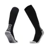 High quality particle dot adhesive bottom anti slip long tube knee length football socks/10 colors available for professional men's and women's outdoor sports socks