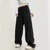 Pantalons pour femmes Femmes Pantalons Chic Rétro Sports Hip Hop Américain Lâche Y2K Streetwear Taille Haute Dame Qualité Casual