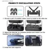 Seat Cushions New Car Neck Headrest Pillow Adjustable Angle Support Travel Rest Memory Pillow Car Seat Headrest Pillow for Kids Adults Q231018