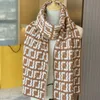 Международный дизайнерский шарф женский новый осенне-зимний чистый кашемир высокого качества классический кожаный нагрудник