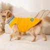 Одежда для собак, осенне-зимний стиль, большой стеганый хлопковый жилет среднего размера, пальто на две ноги, одежда для домашних животных