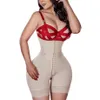 Frauen Shapers Fajas Taille Trainer Body Shaper Frauen Skims Shapewear Hohe Oberschenkel Trimmer Sexy Spitze Höschen Reißverschluss Doppel Cont2370