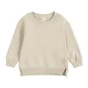 Pullover Abbigliamento per bambini Ragazzi Ragazze Felpe con cappuccio Pullover Bambino coreano Autunno inverno Addensare in pile Pullover Felpa Abbigliamento per bambini 231018