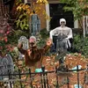 Outros suprimentos de festa de evento Decorações de Halloween decoração de horror de boneca assustadora Scream Scream Ghost Voice Ground Plug-in Outdoor Garden Yard Party Fests 231017