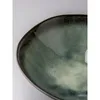 Ciotole Livello di aspetto elevato Crepa per ghiaccio Smalto Insalatiera Piatto grande a forma di 7,5 "Ramen giapponese in ceramica per uso domestico