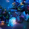 Juldekorationer LED Fairy Lights Copper Wire String 30 LED Holiday Outdoor Lamp Garland For Christmas Tree Wedding Party Decoration 231017