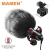 音声チェンジャーMAMEN Professional S Gun Microphone Vlog Podcast Microfone Cardioid Pickup for Camera Phone Interview Recording 231018