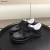 Nieuwe schoenen voor jongen en meisje Lace-Up kids Sneakers Doos Verpakking Maat 26-35 Schapenvacht voering Kind casual Schoenen Oct15