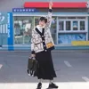 Мужские свитера Harajuku Мультфильм Кот Кардиган Свитер Мужская Уличная Одежда С Узором Колледж Трикотаж Повседневная Трикотажная Японская Вязаная Куртка Женская Унисекс 231018