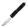 Toppkvalitet 8,86 tum Auto Tactical Knife D2 Satin Blade Zn-Al Alloy Handle Outdoor Camping Survival Knives With Nylon Bag