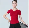 Zużycie sceniczne 1PC/Lot Woman Latin Dancing Top Lady Modal Modern Training