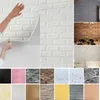 Adesivos de parede 110pcs 7077cm papel de parede autoadesivo tijolo decoração de casa para paredes diy quarto papel de parede 231017