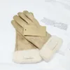 Designerskie rękawiczki rękawiczki owczesko skóra zimowa Wysokiej jakości handel zagraniczny nowi mężczyźni wodoodporne jazda oraz aksamitne termiczne fitness motocykl rękawicy damski