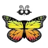 10 Style Rainbow Monarch Butterfly Costumes Pretty Fl-Color Chiffon Wings Addmaskadd pannband cosplay Cape Party Favors Drop Deliver