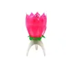 Bougies Lotus Musique Bougie Chant Fête D'anniversaire Gâteau Flash Fleur Bougies Gâteaux Accessoires Décorations Pour La Maison C5 Maison Jardin Maison Dec Dhvnd