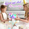 Jouets lumineux en peluche 30 cm Jouets en peluche brillants en coton Kitty mignon avec oreillers à lumière LED Berceuses douces Animaux en peluche Cadeau pour filles enfants 231017