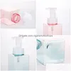 Packing Bottles Wholesale 250Ml Plastic Soap Dispenser Bottle Square Shape Foaming Pump Bottles Mousses Liquid Foam Packing Office Sch Otove