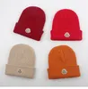 Erkek Beanies Kış Şapkası Tasarımcı Kaz Şapkalar Kadınlar İçin Beanie Cap Bonne Kafatası Kapakları Örme Yastıklı Sıcak Soğuk Moda Cappello Sıradan